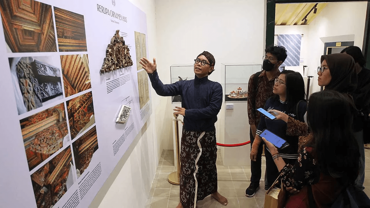 Pameran Narawandira di area Keraton Yogyakarta. | Foto: Radar Jogja
