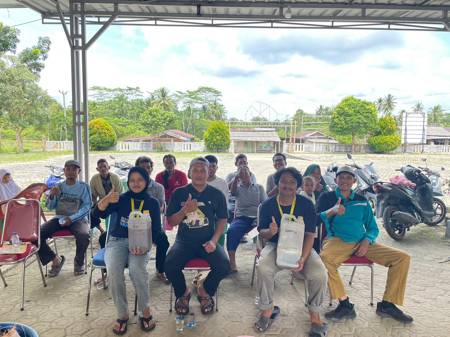 Foto bersama workshop Pembuatan Pupuk