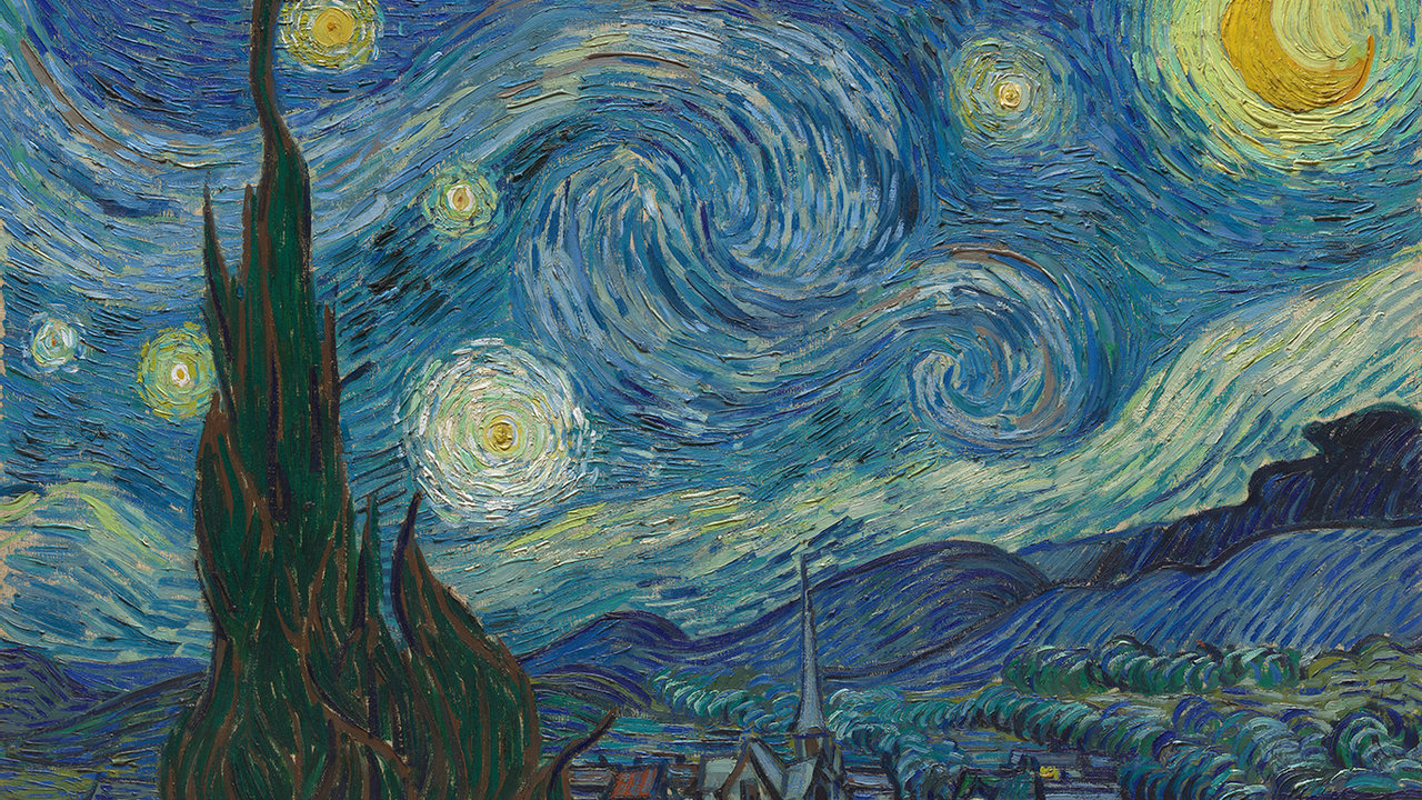 dok. Van Gogh Museum Starry Night by Van Gogh