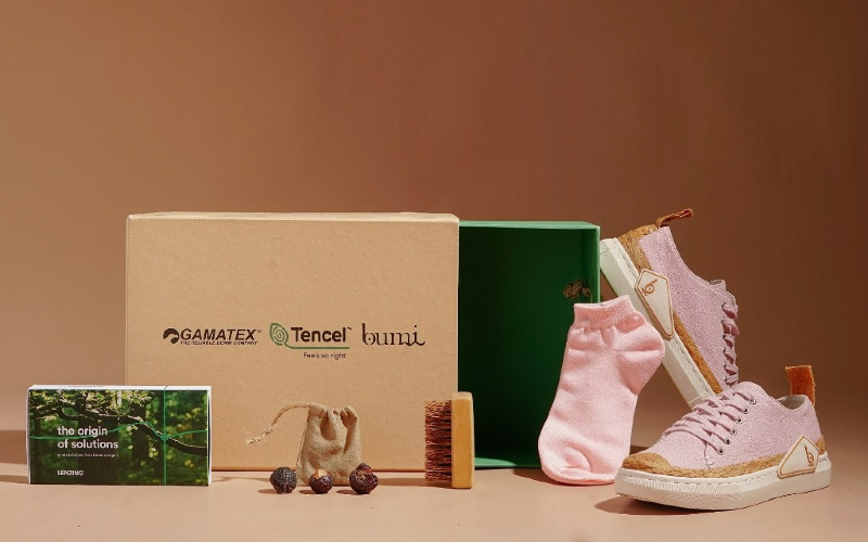 Sepatu ramah lingkungan dari Pijakbumi | Sumber foto: lifestyle.bisnis.com