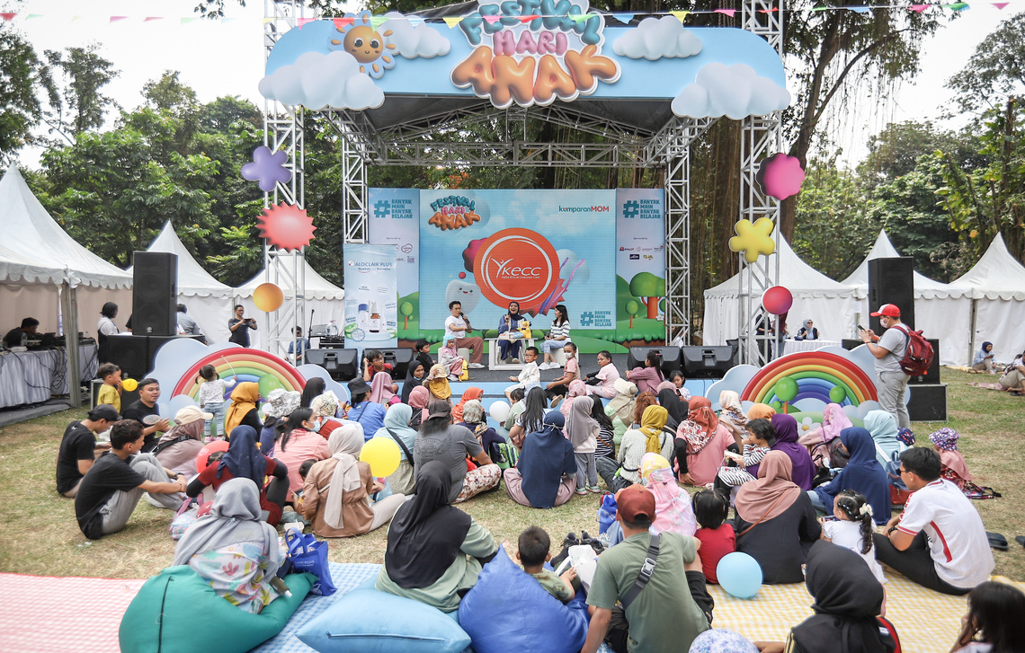 Talkshow seputar parenting untuk para orang tua di kumparanMOM Festival Hari Anak 2023 Foto: Dicky Adam Sidiq/kumparan