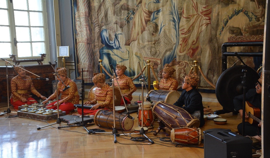 Penampilan Krida Budaya di Roma