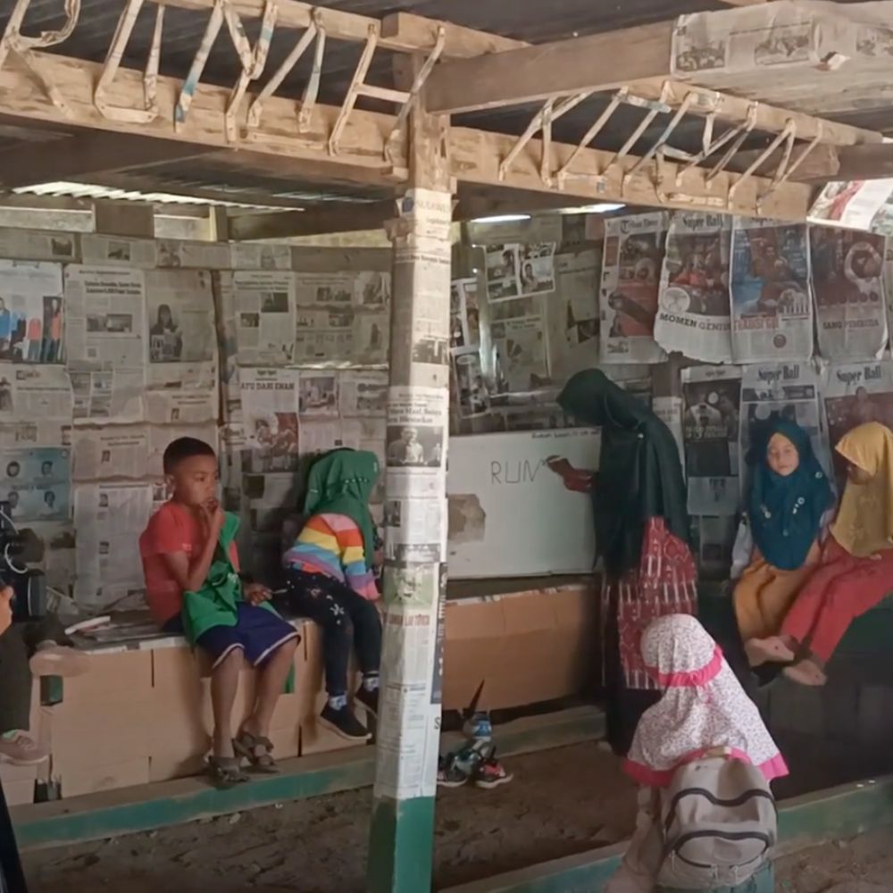 Suasana Rumah Koran/ Foto: YouTube Rumah Koran