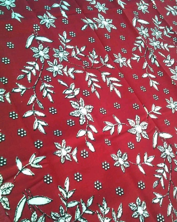 motif batik flora