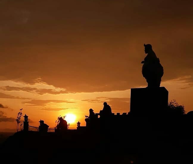 Sunset di Bukit Bego | Sumber foto Instagram bukit.bego
