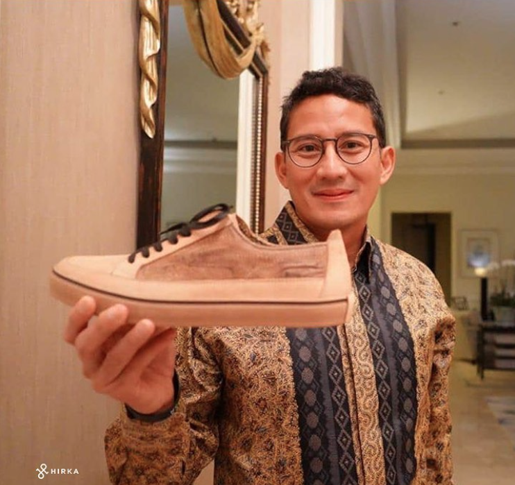 Hirka dan Sandiaga Uno