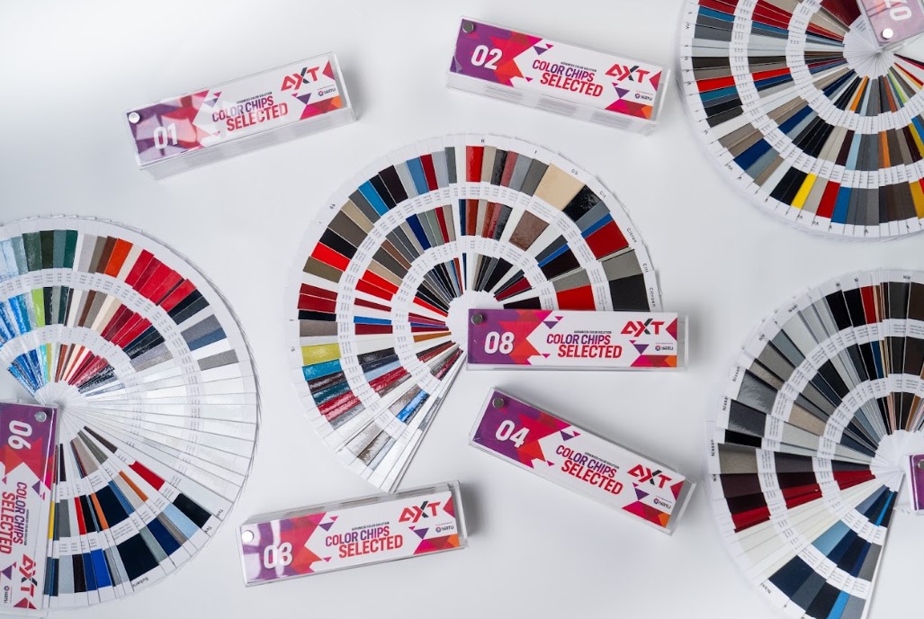 Color Chip Base coat Advance Color Solution untuk Kendaraan Indonesia | Dok. Belkote Paints