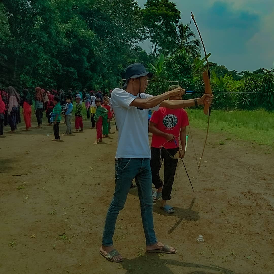Bermain panahan | Sumber: Dok. Pribadi Belgi Alhuda