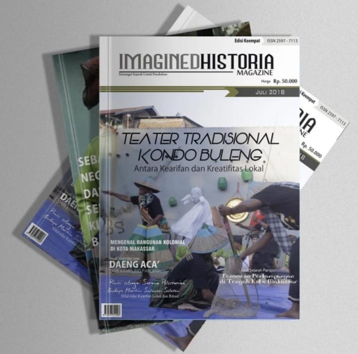 Sampul Majalah Imagined Historia