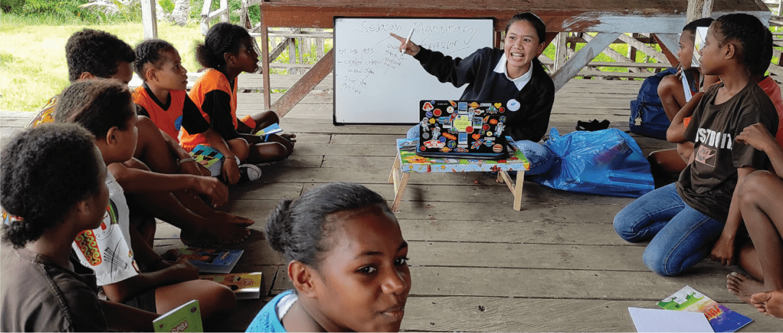 Every Child Matters, Kontribusi Pendidikan Literasi di Pulau Mansinam