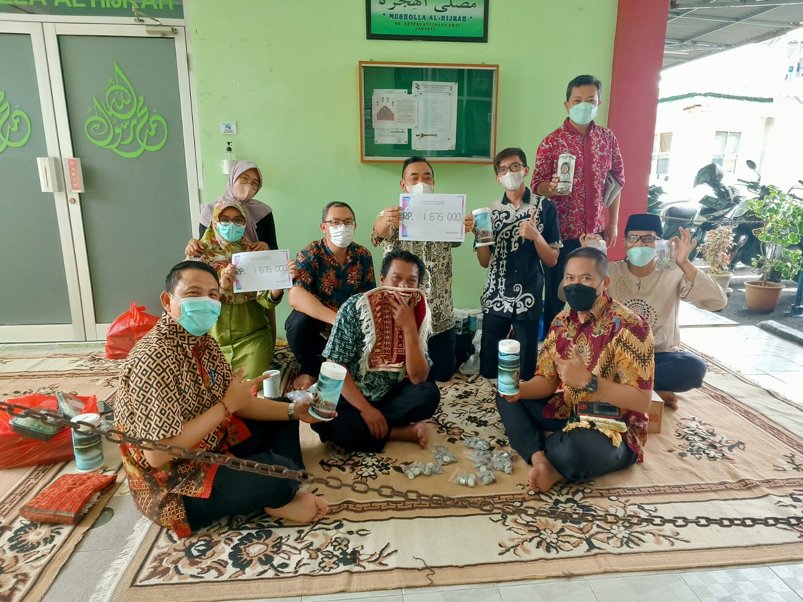 Hasil penghitungan Gerakan RSKO Peduli