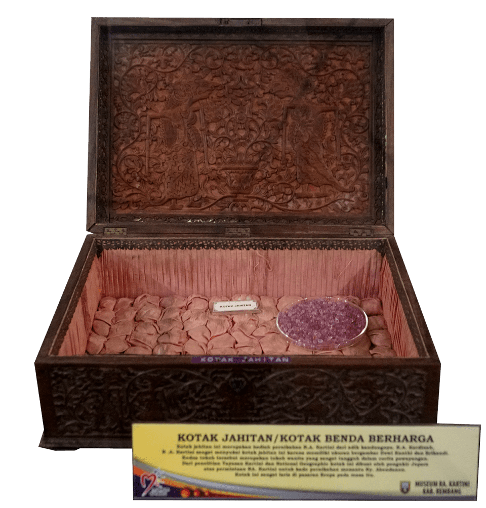 Wujud kotak yang dirancang Kartini. (Sumber: museumkartinirembang.id)