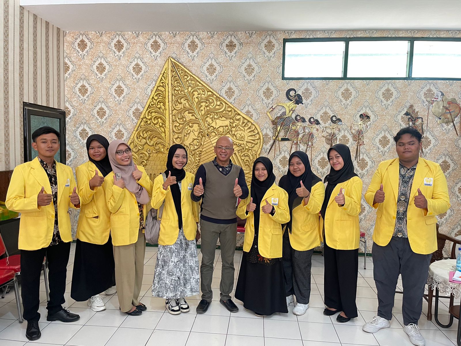 Bapak Agung Ciptoningtyas saat ditemui di Kantor TBRS Semarang