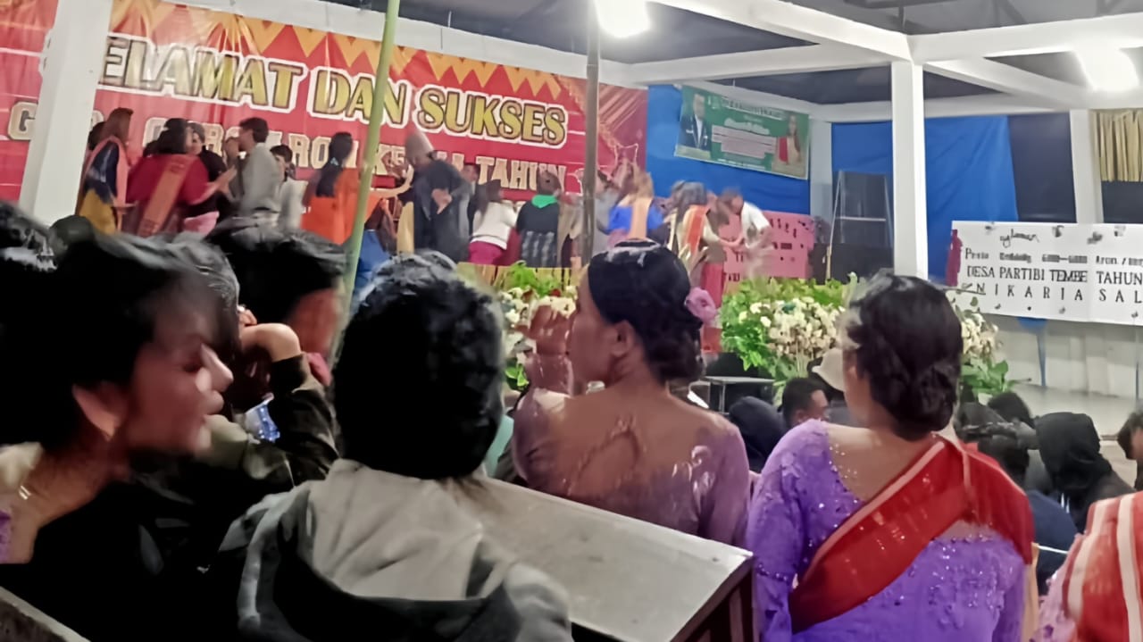 gambar 3. acara hiburan ( dokumen pribadi)