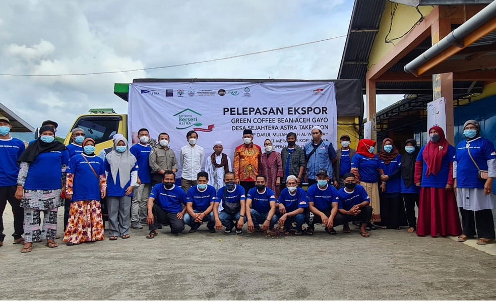 Kemendag dan Astra International Lepas Satu Kontainer Kopi Aceh Gayo Arabica ke Inggris Senilai Rp1,4 M