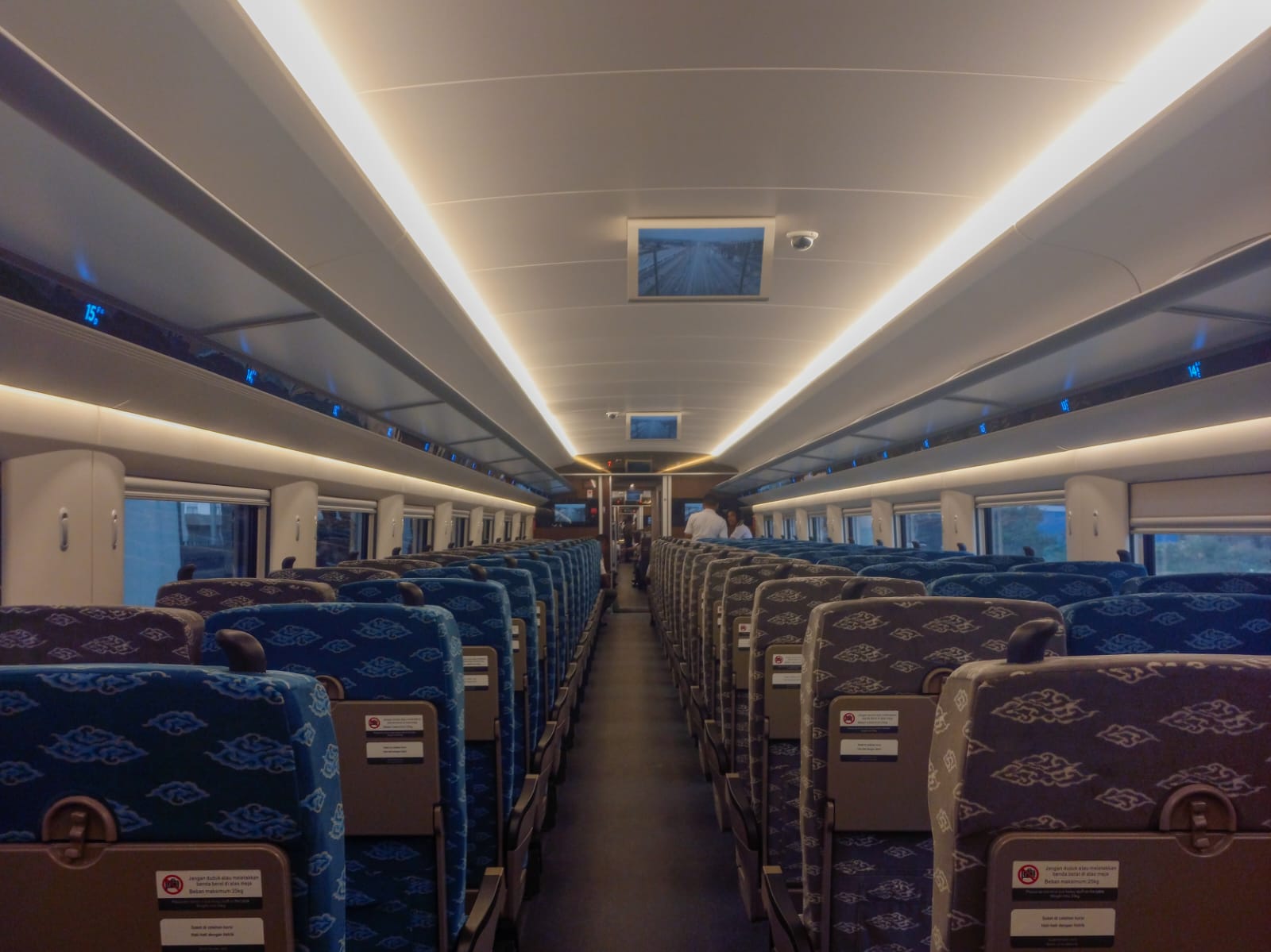 Gerbong Dalam Kereta Cepat Whoosh