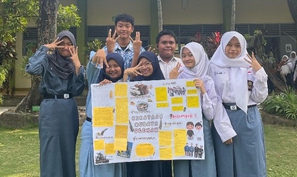 Peta konsep kekayaan geografis Kabupaten Sleman