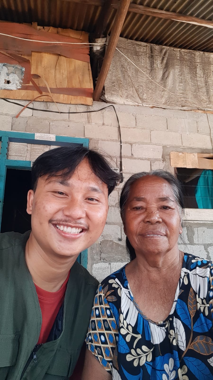 Nenek Bai, salah satu penutur asli bahasa Sawang. (Sumber: Dokumentasi pribadi)