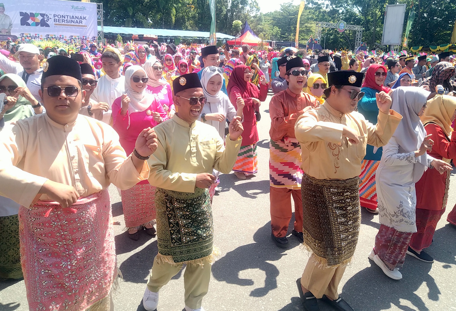 Pontianak Berjepin selalu mewarnai puncak Peringatan Hari Jadi Pontianak, Sejak 2018. © Aries Munandar