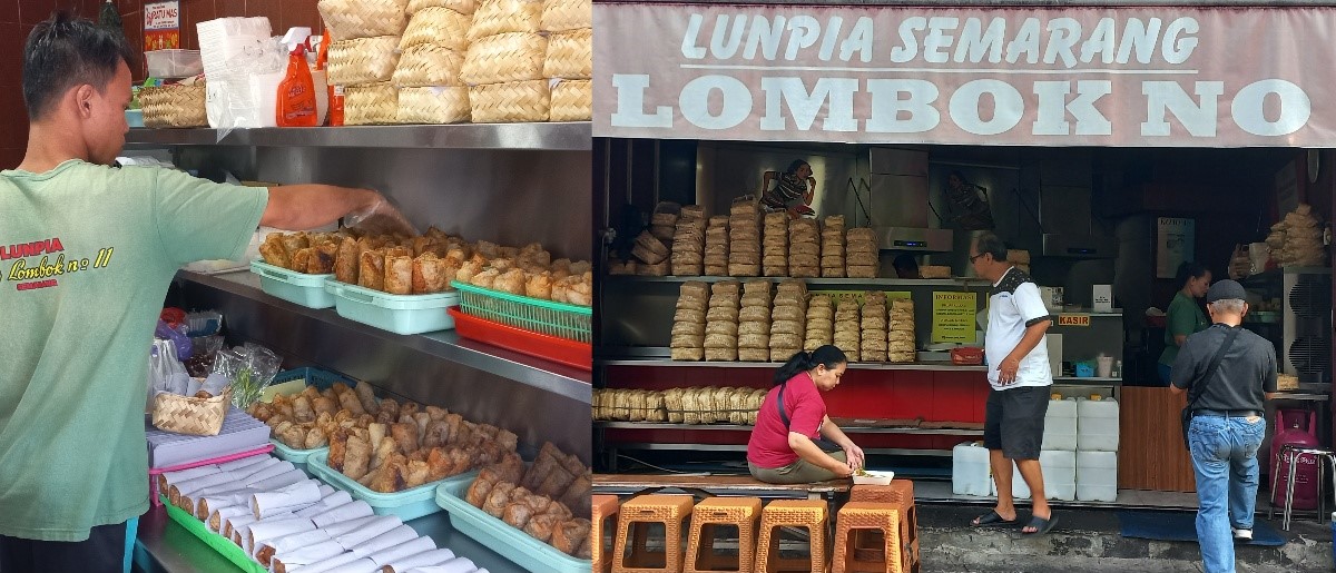 Lumpia, identitas kuliner dan pembauran kota (Dokumen Pribadi).