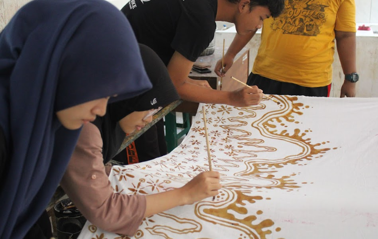 Fashion show dengan Batik grego