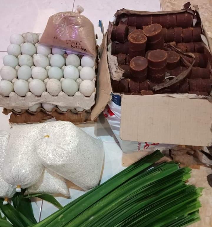 Bahan-bahan yang dibutuhkan dalam pembuatan Sarikayo