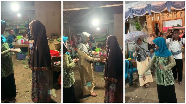 Prosesi mantu bubak di wilayah Kabupaten Ngawi
