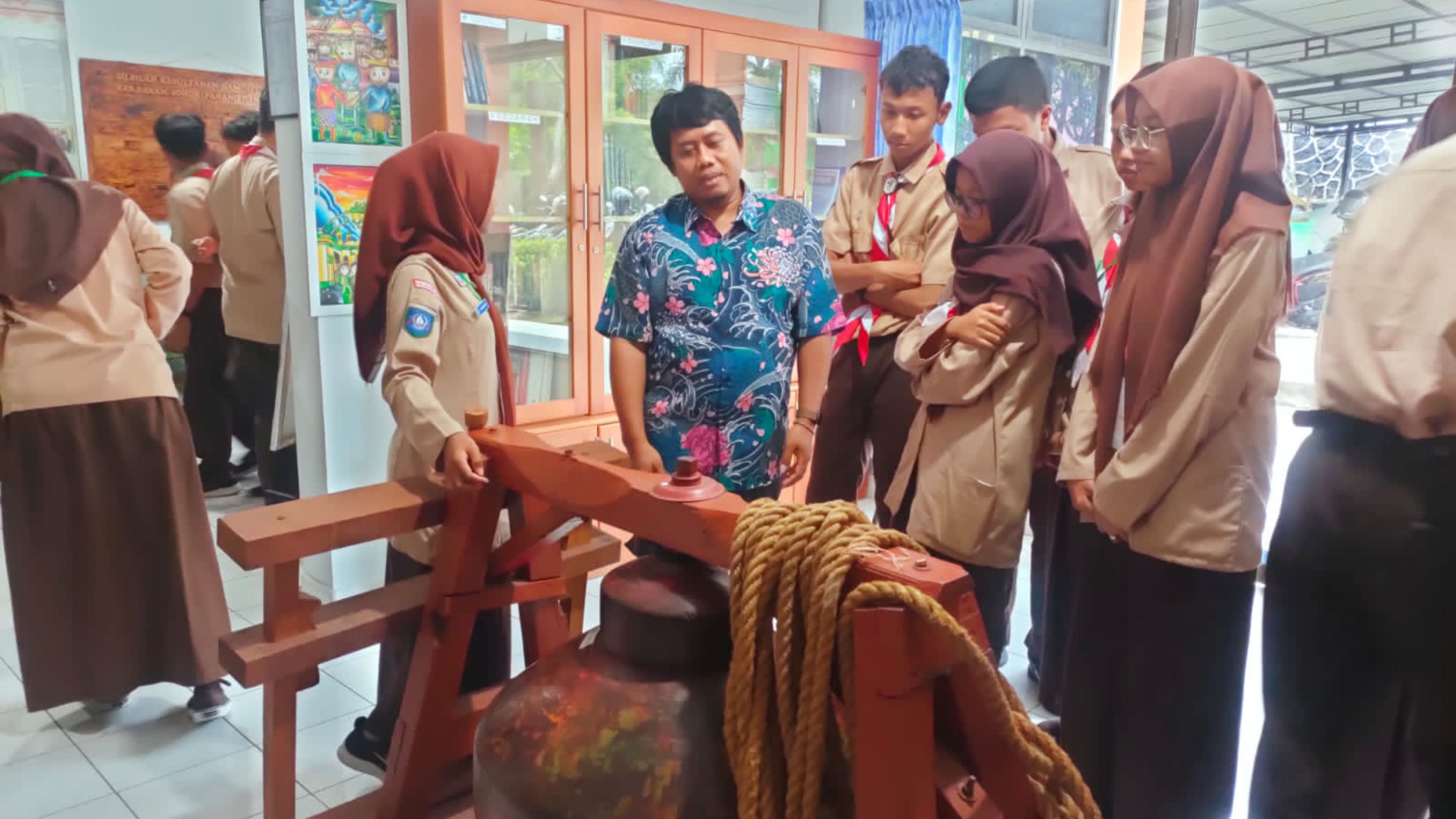 Sosialisasi budaya| foto: Romiyan Situmorang 