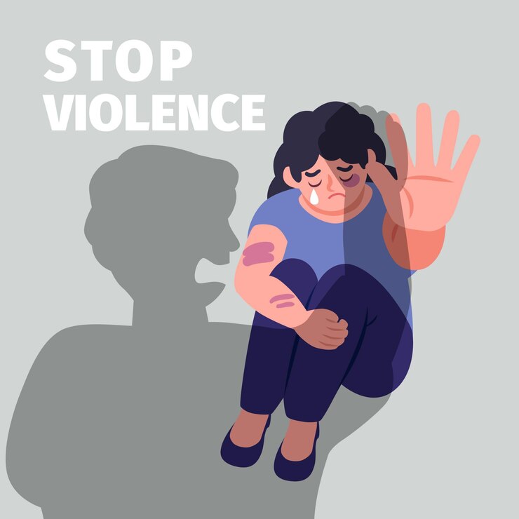 Ilustrasi kekerasan terhadap perempuan. Sumber: freepik.com