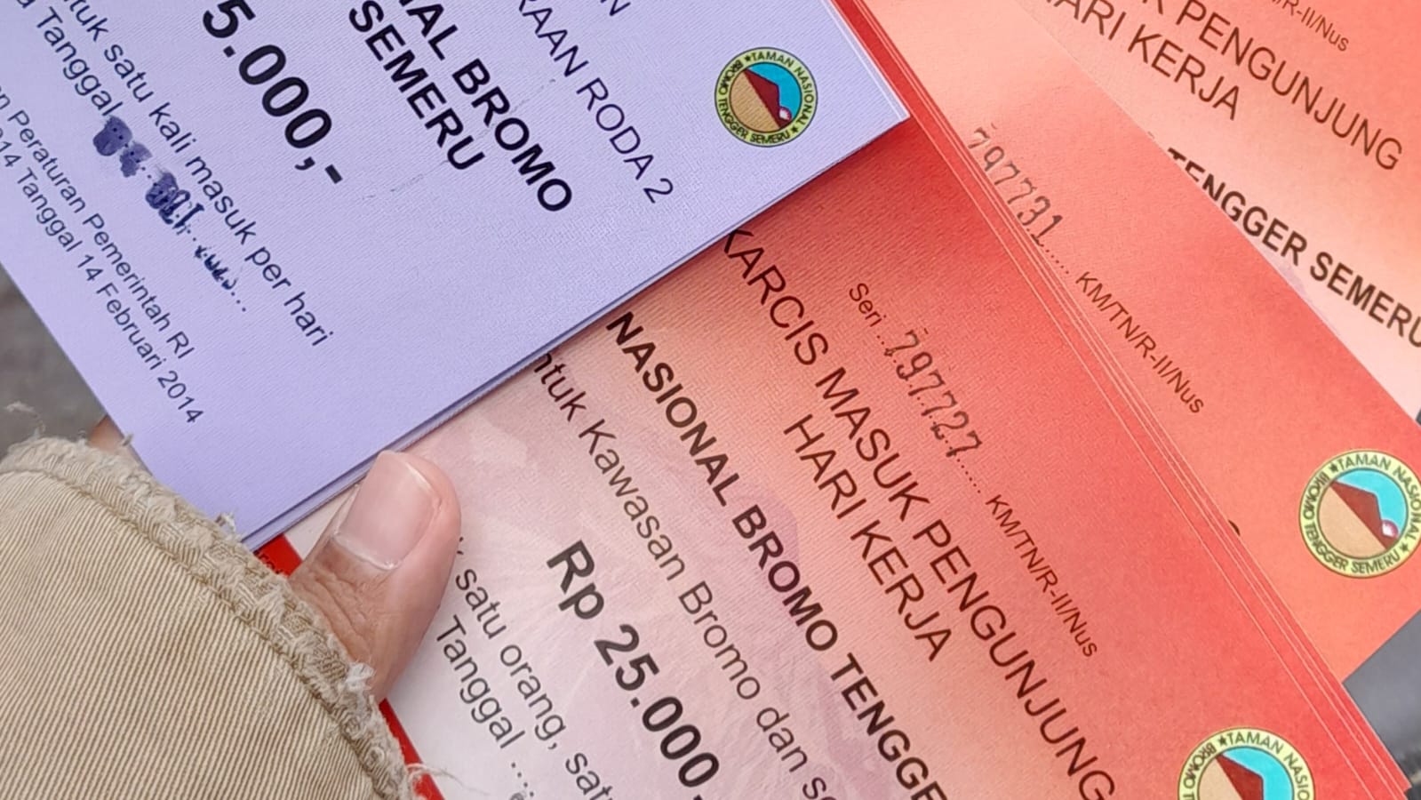 Tiket Masuk Bromo