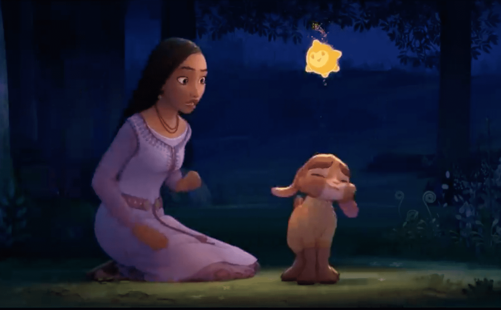 Asha dan Star di film Wish