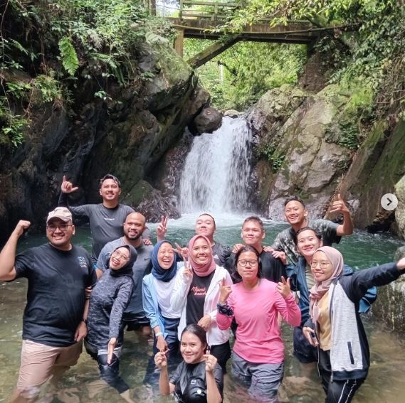 curug putri kencana destinasi wisata air terjun di bogor
