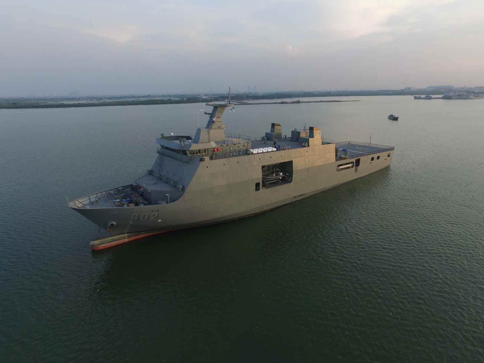 Kapal Perang SSV 123 Meter/PT PAL