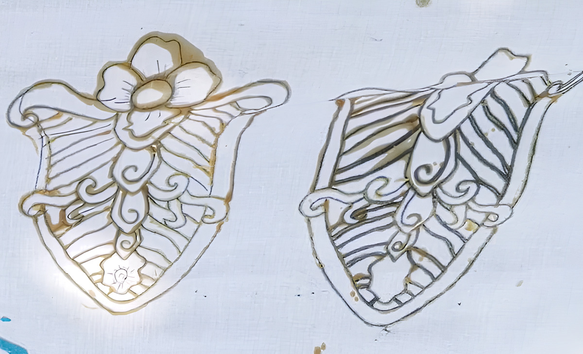 Deformasi Motif Jayastamba © Dokumentasi Pribadi 2023