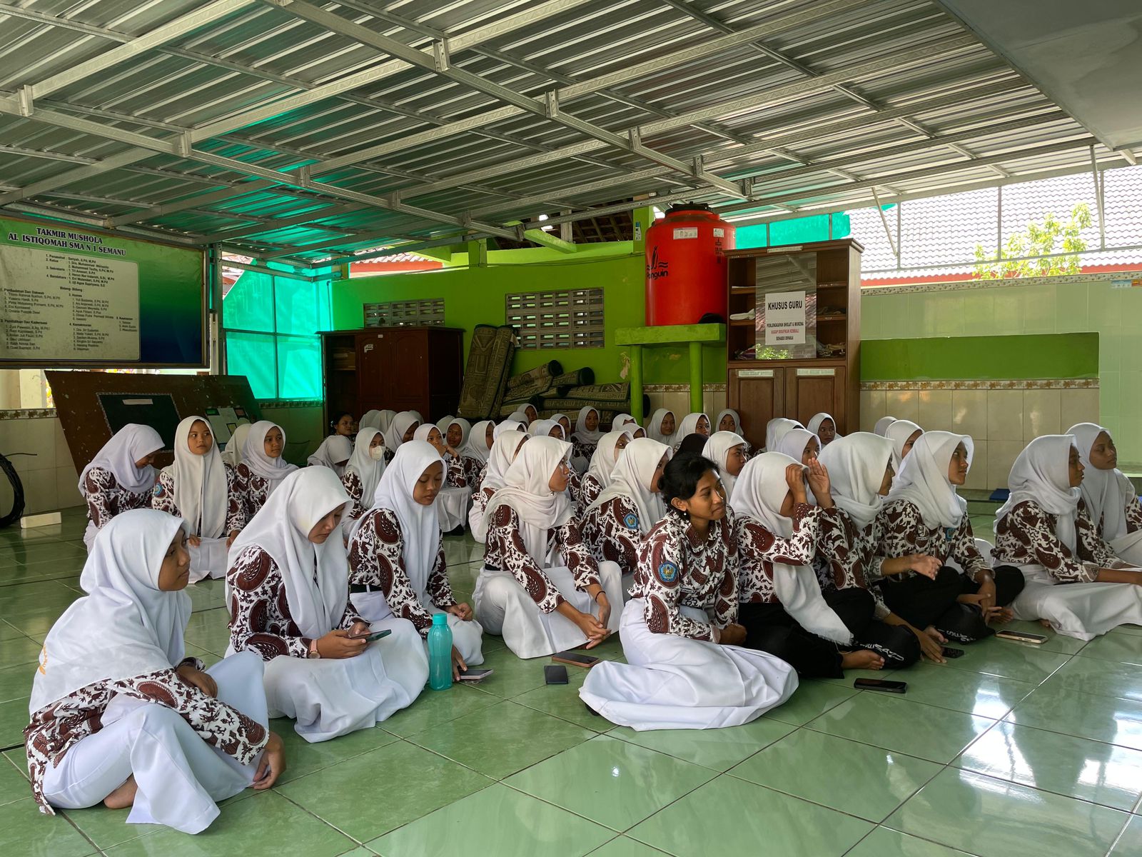Atusiasme Siswa SMAN 1 Semanu Mengikuti Kegiatan Sosialisasi