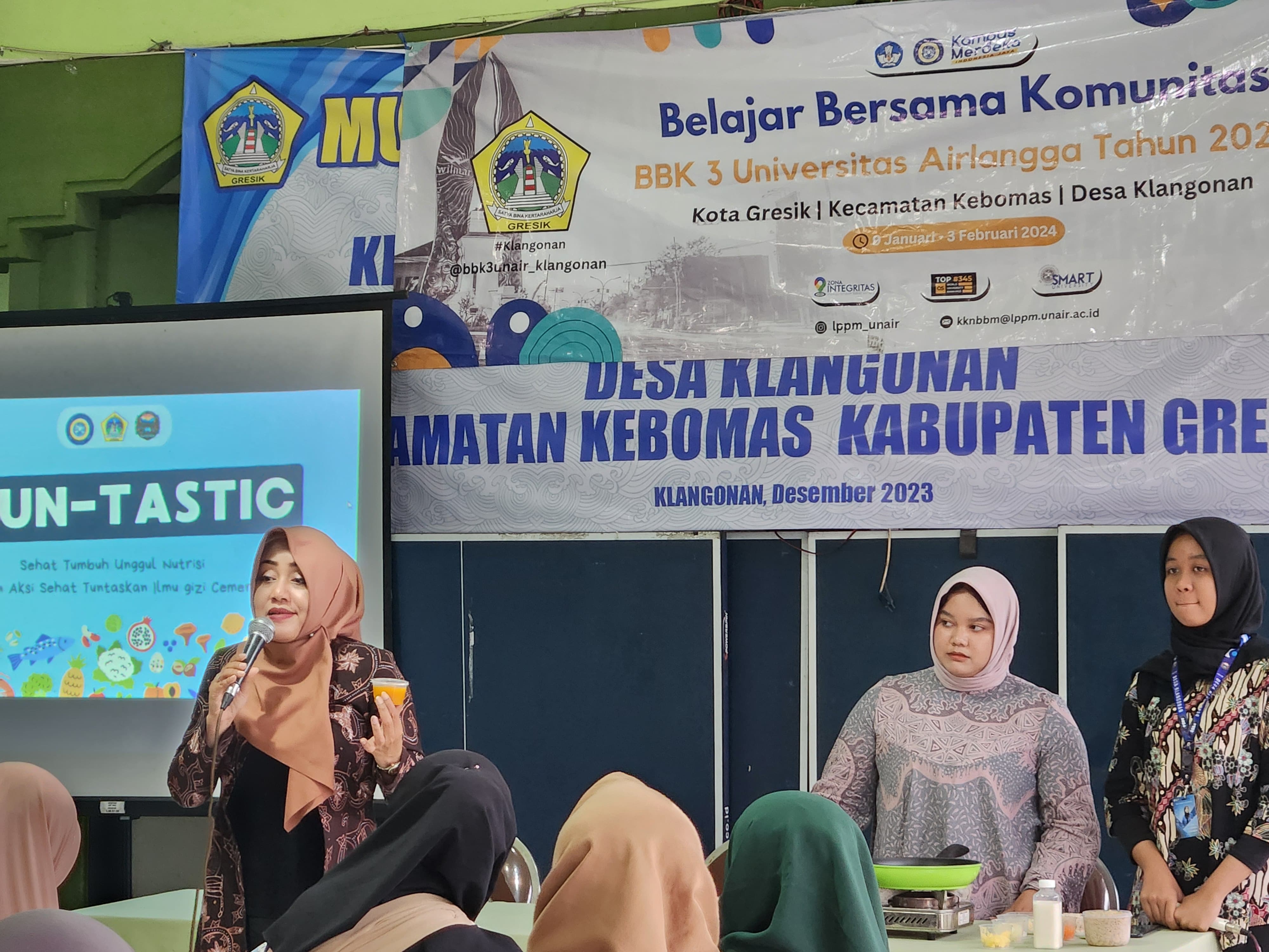 Penyampaian Materi & Demo MPASI