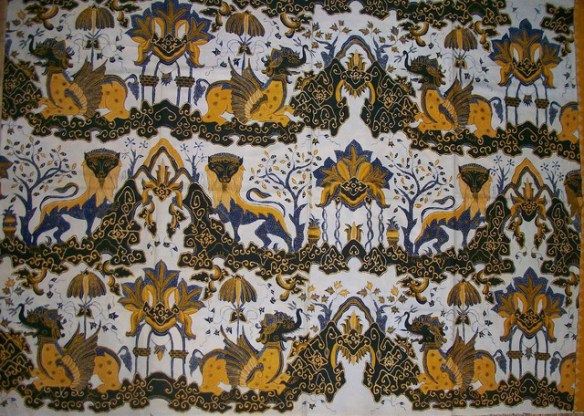 Motif Singa Payung © Arius/Pinterest