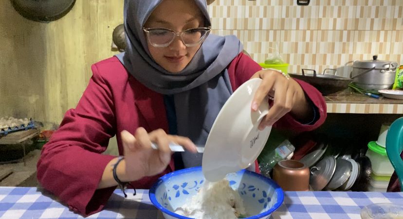Proses pembuatan nuget jamur | Sumber: Dokumentasi Pribadi