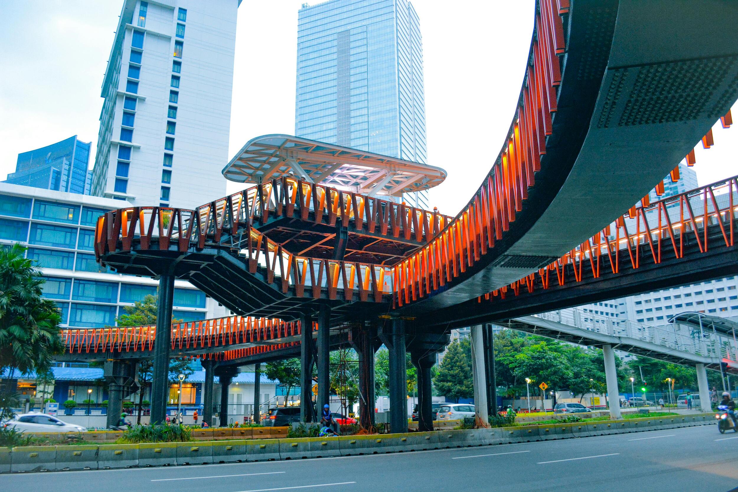 JPO Karet Sudirman, Jakarta