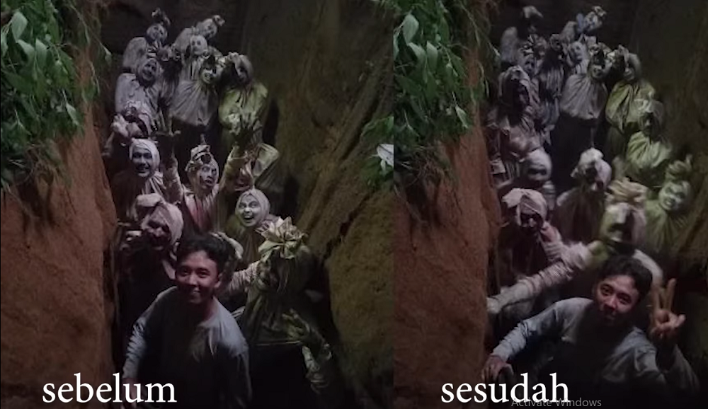 Fajar Nugra menceritakan mengenai keangkeran kawah putih