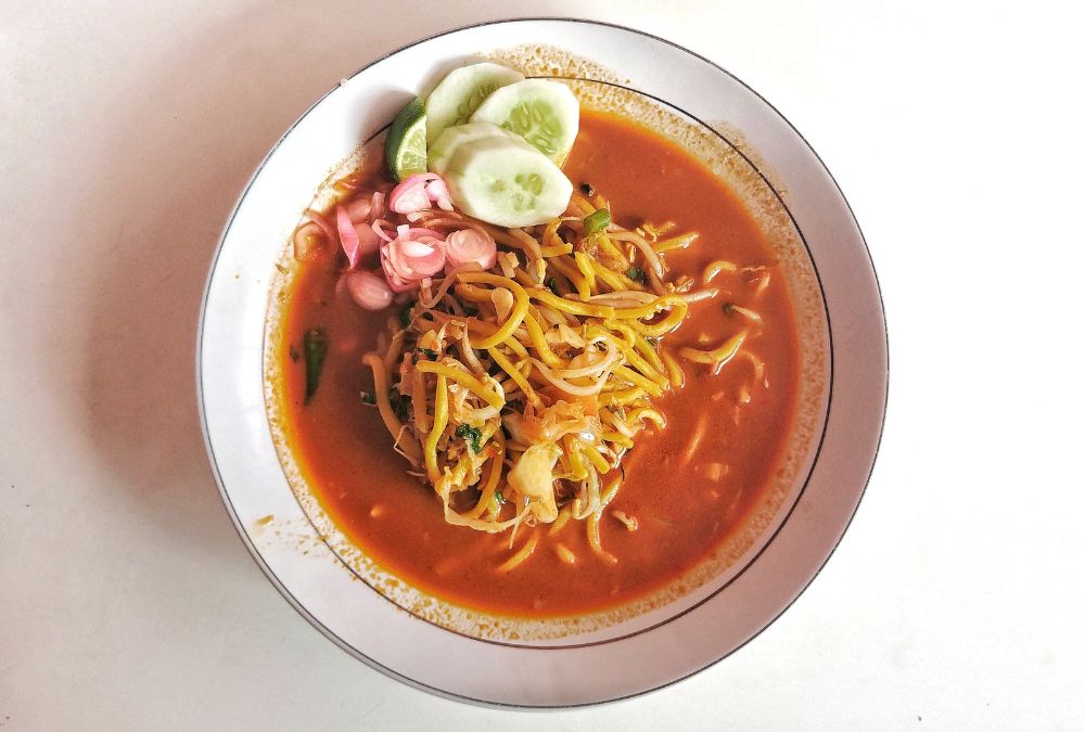 Sajian Mie Aceh kuah: canva.com/MeiditaKS