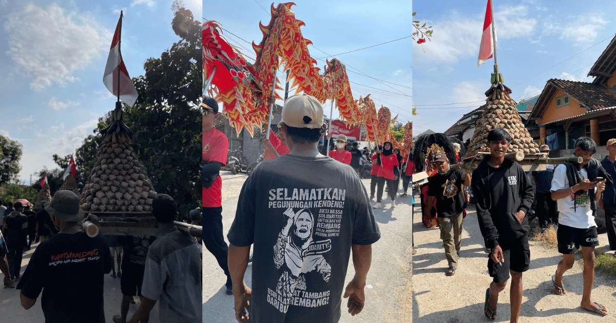 Prosesi Arak-arakan Kupat Kendeng