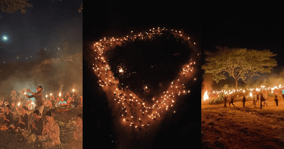 Prosesi Lamporan Kupat Kendeng