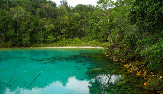 danau ayamaru raja ampat papua