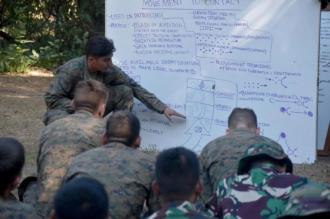 Latihan bersama TNI AL dengan Tentara Amerika Serikat | Marinir TNI AL on Instagram