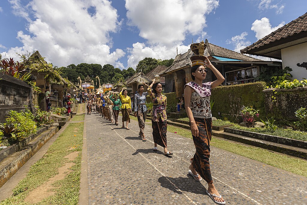 Desa Wisata Penglipuran, Bali. Source: Wikimedia Commons.