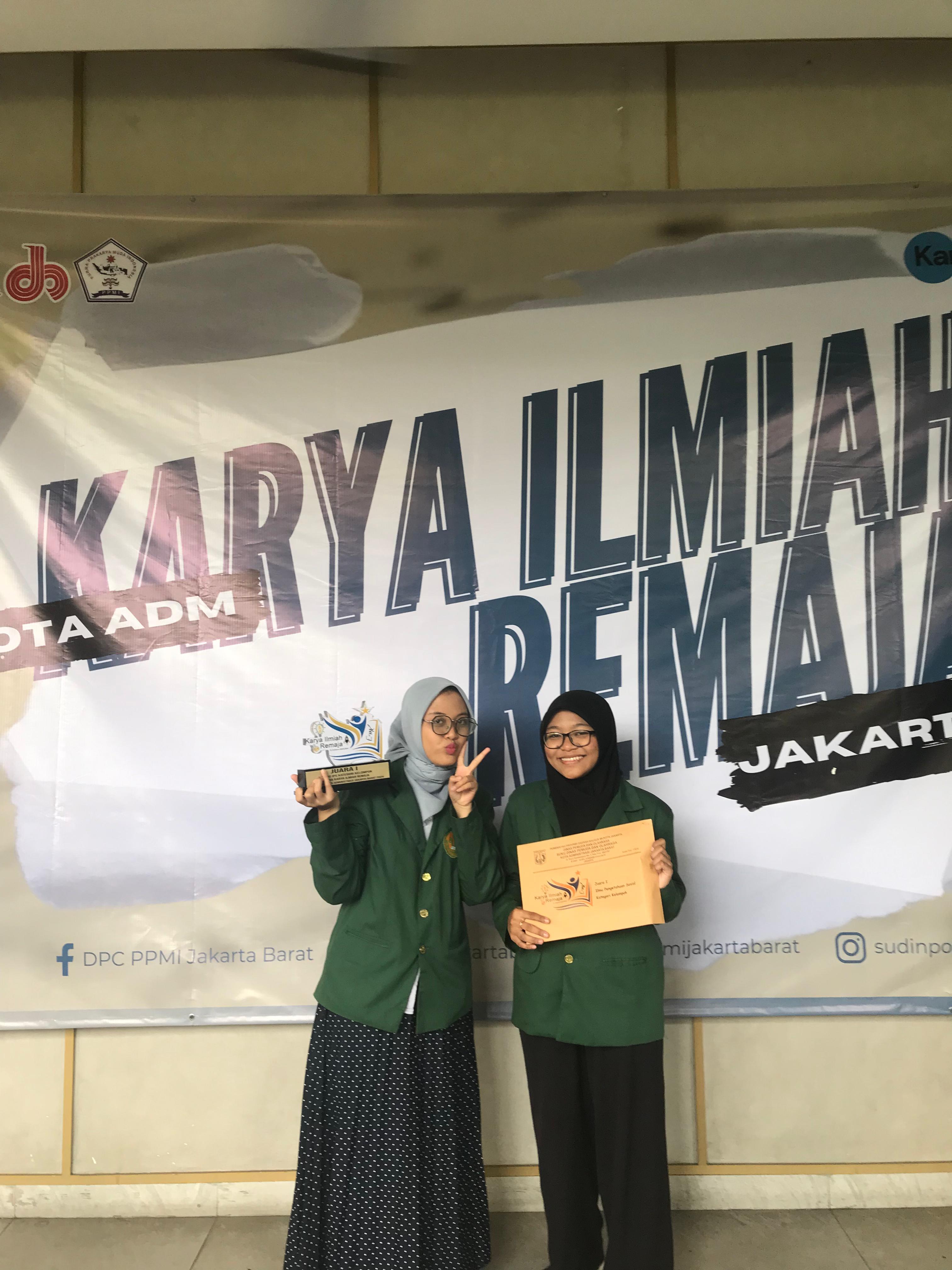 Juara 1 Lomba Karya Tulis Ilmiah