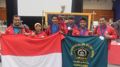 Tim Robotik Universitas Islam Sultan Agung (Unissula) Semarang