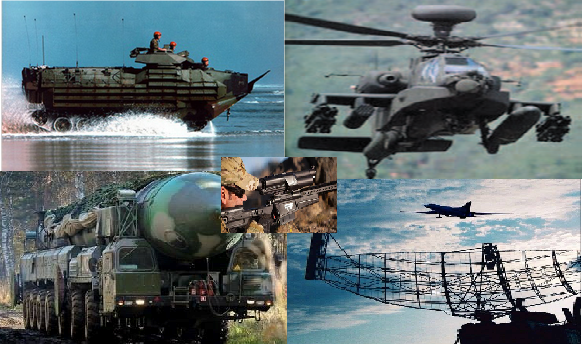 Kemutakhiran perangkat kemiliteran yang dikembangkan Rusia dan NATO