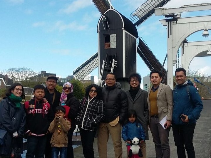 HistoRun dibuka dan turut diikuti oleh duta besar Indonesia untuk Kerajaan Belanda, Bapak I Gusti Agung Wesaka Puja (keempat dari kanan)